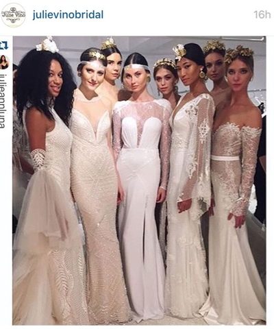 Julie Vino NY Bridal Runway Julie Vino NY Bridal Runway