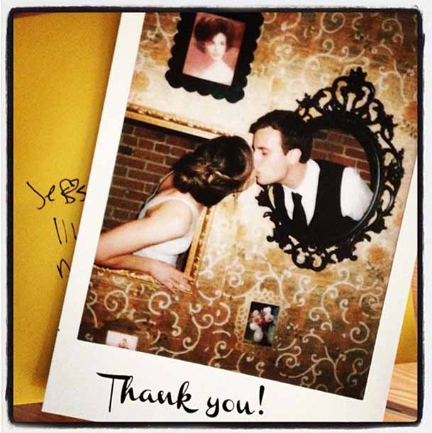 The votes are in: Cutest Couple Thank You Card