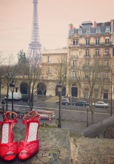 Paris Eiffel Zou Zou Bisou red heart Paris Eiffel Zou Zou Bisou red heart