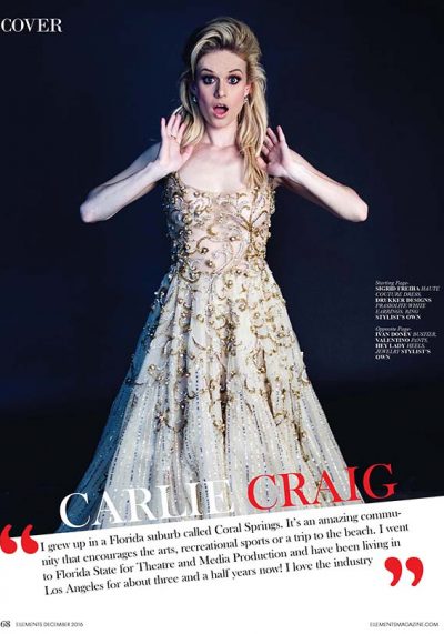 3-Ellements-Magazine-Cover-comedic-Actress-and-Singer-Carlie-Craig-in-Luck-Be-A-Lady-Buttercream 3-Ellements-Magazine-Cover-comedic-Actress-and-Singer-Carlie-Craig-in-Luck-Be-A-Lady-Buttercream