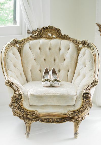 Lady Buttons Gold Bow Rebecca Marie Photography vintage chair Lady Buttons Gold Bow Rebecca Marie Photography vintage chair